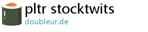 pltr stocktwits