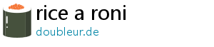 rice a roni