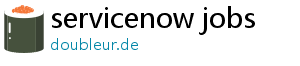 servicenow jobs