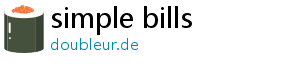 simple bills